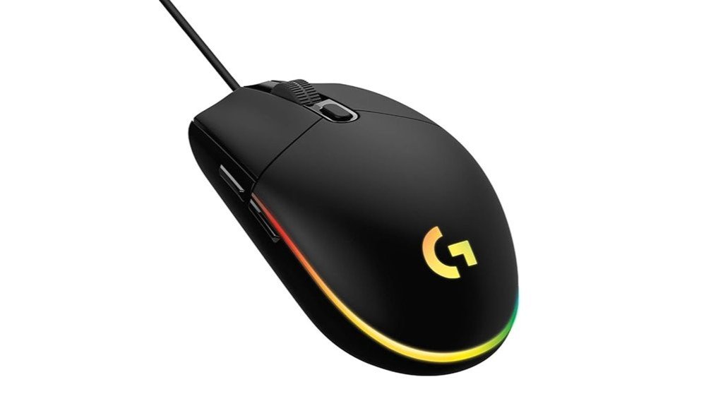 logitech g102 black usb gaming