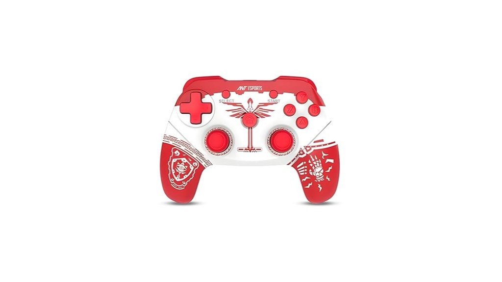 wireless dual vibration gaming controller